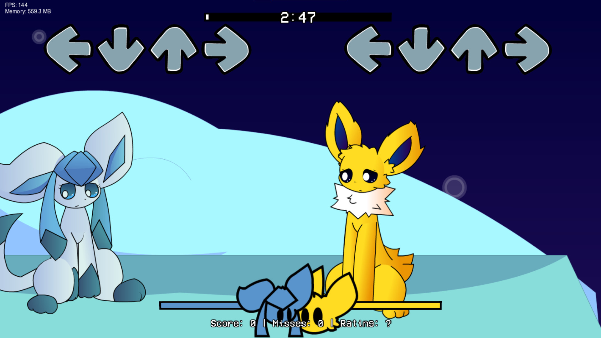 Eeveelution Squad Fanmade Chromatics [V3!] [Friday Night Funkin'] [Modding  Tools]