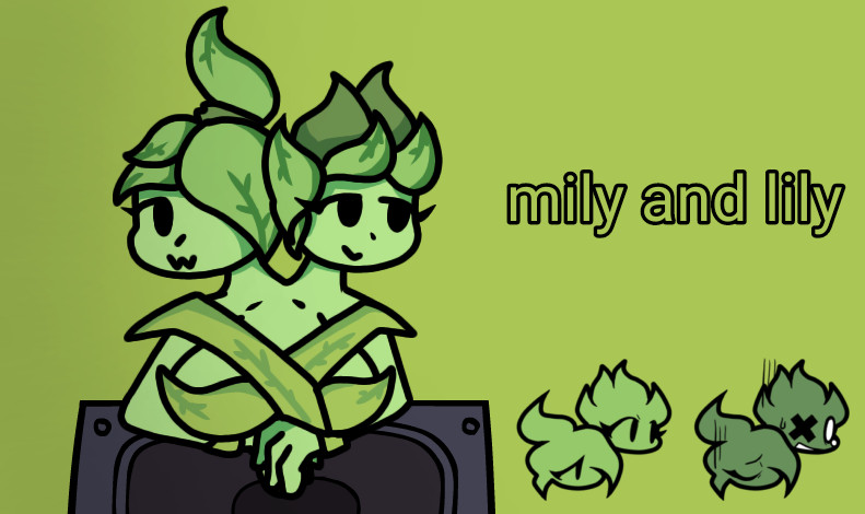mily and lily over gf (psych only)