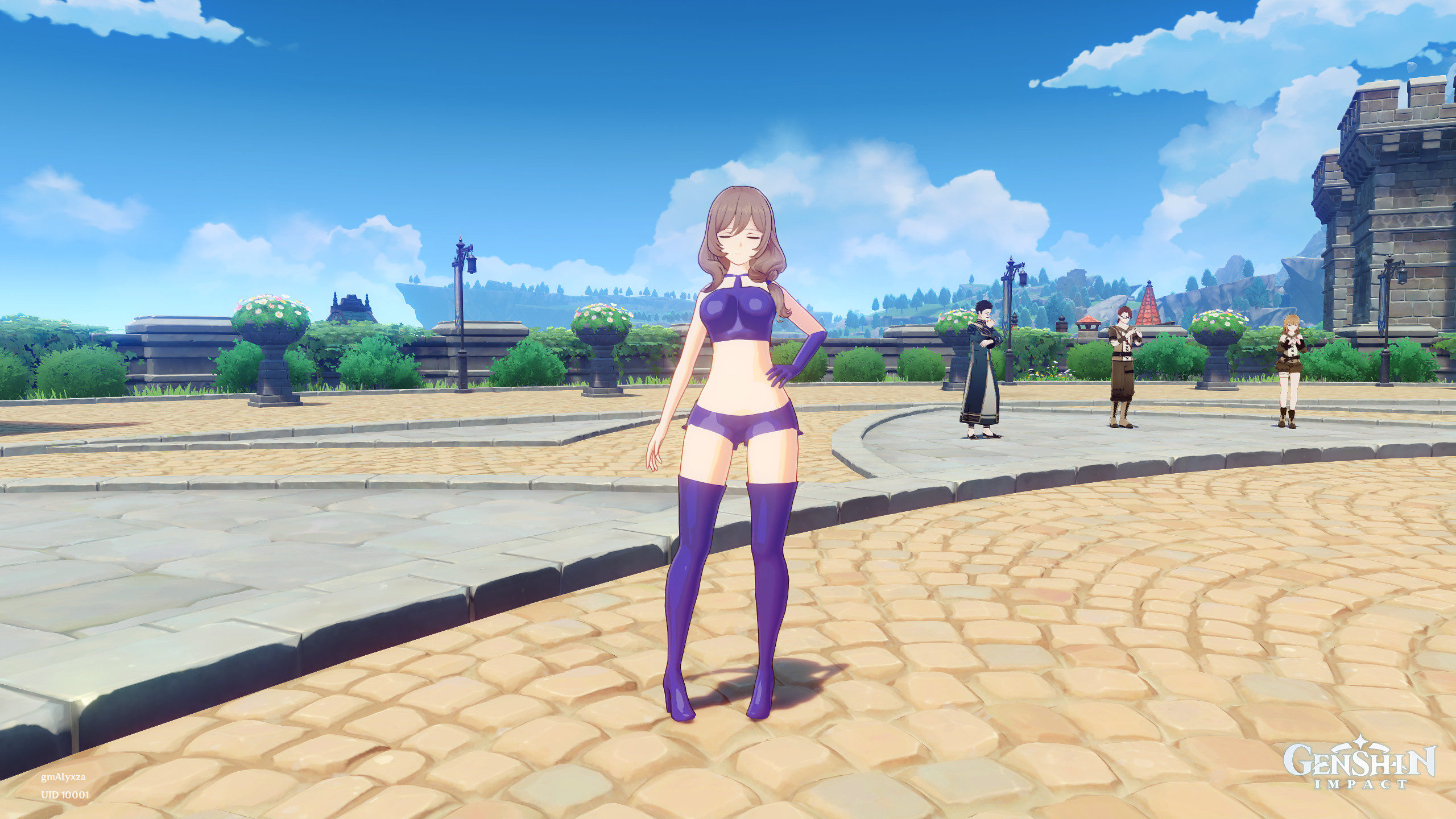Skimpy Purple Lisa