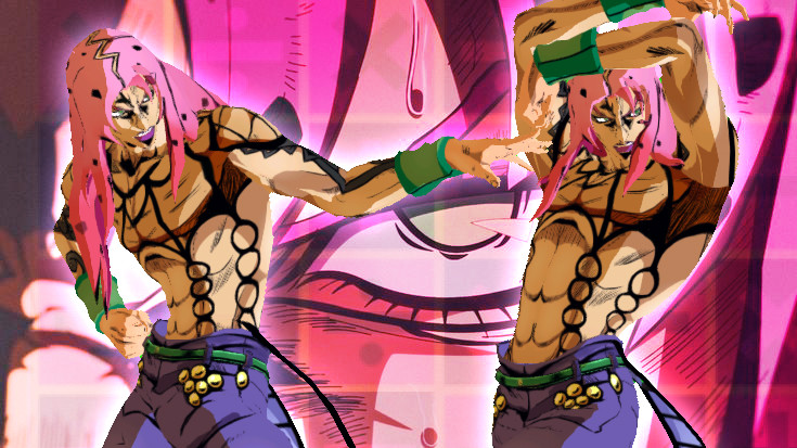 Anime Diavolo + King Crimson Reskin [JoJo's Bizarre Adventure: All Star  Battle] [Mods]