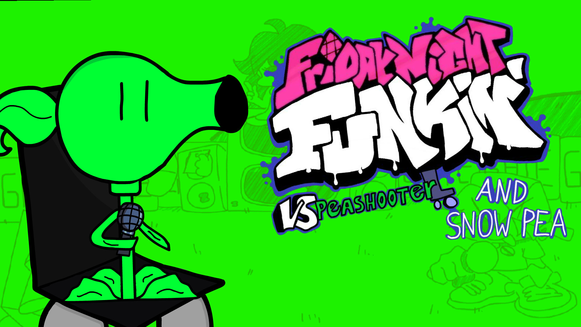 Vs. Peashooter & Snow Pea [Friday Night Funkin'] [Mods]