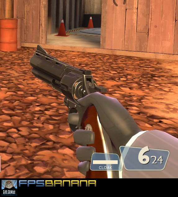 Wooden Revolver Handle