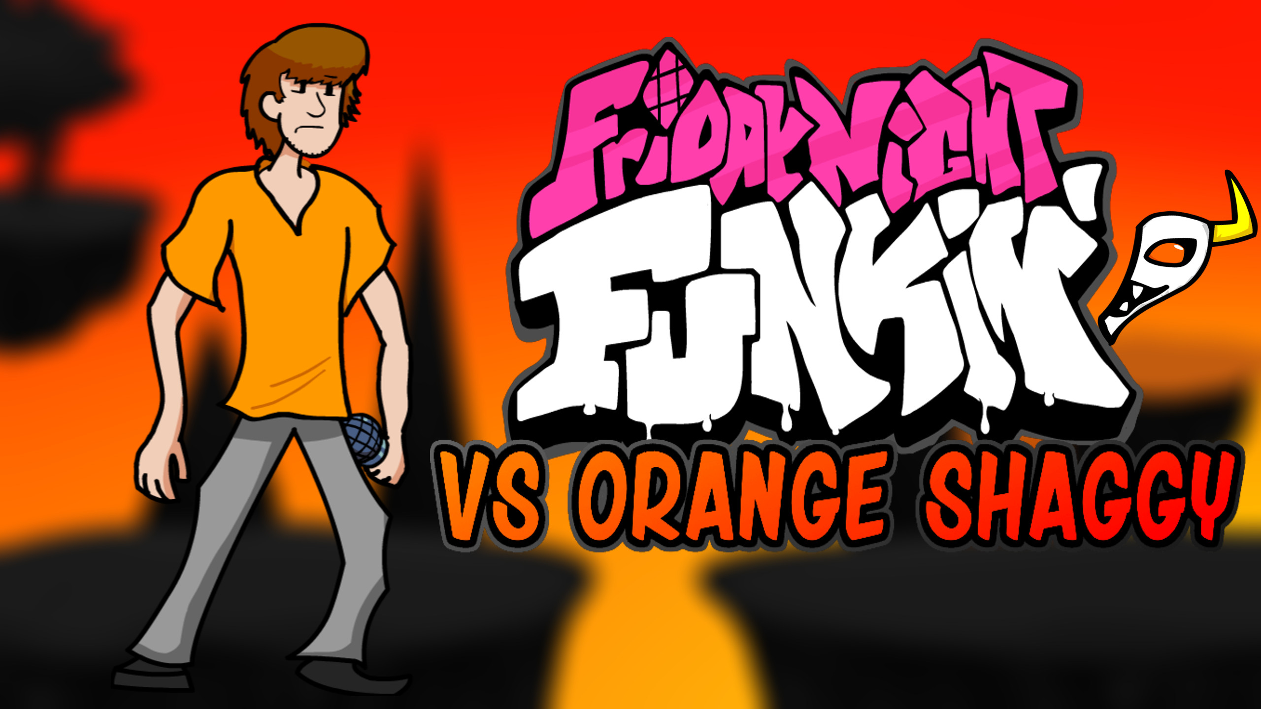 FNF Vs Orange Shaggy FANMADE [Friday Night Funkin'] [Mods]