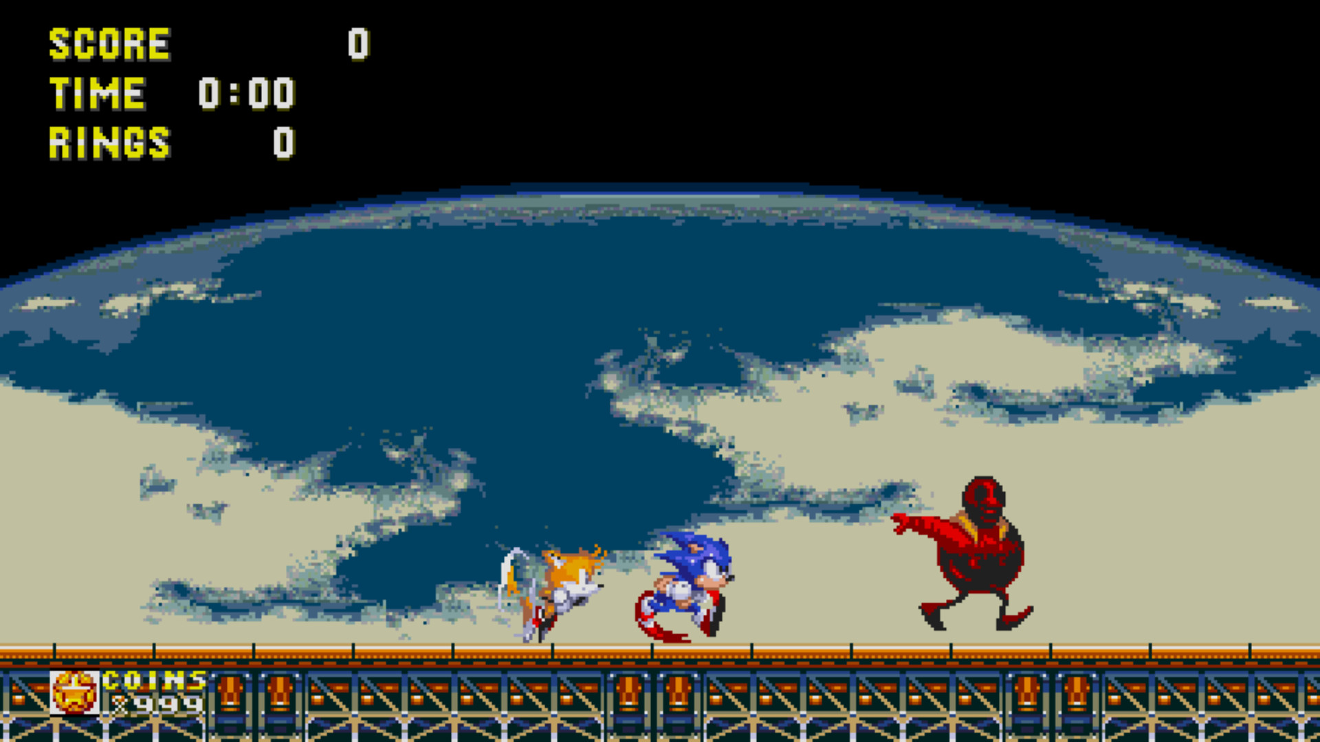 Starved Eggman in Sonic 3 A.I.R