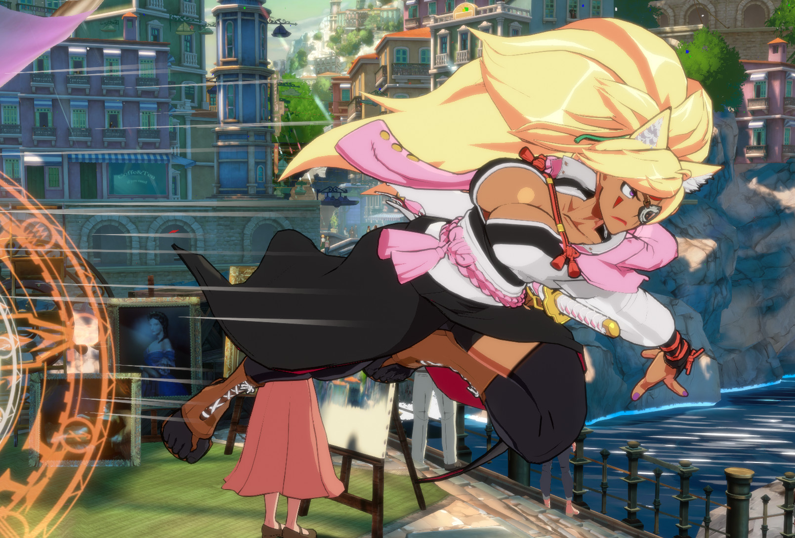 Fox Lady Baiken Guilty Gear Strive Mods