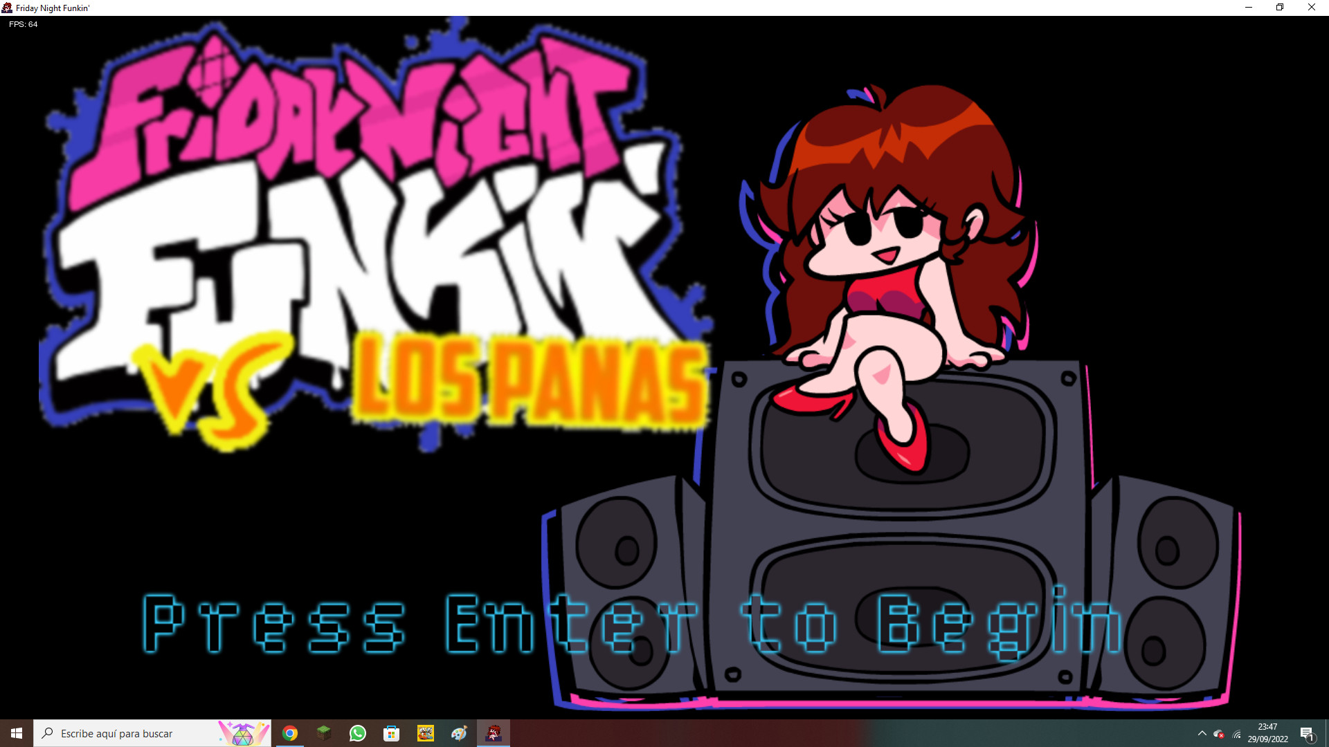Friday Night Funkin VS Los panas (BETA)