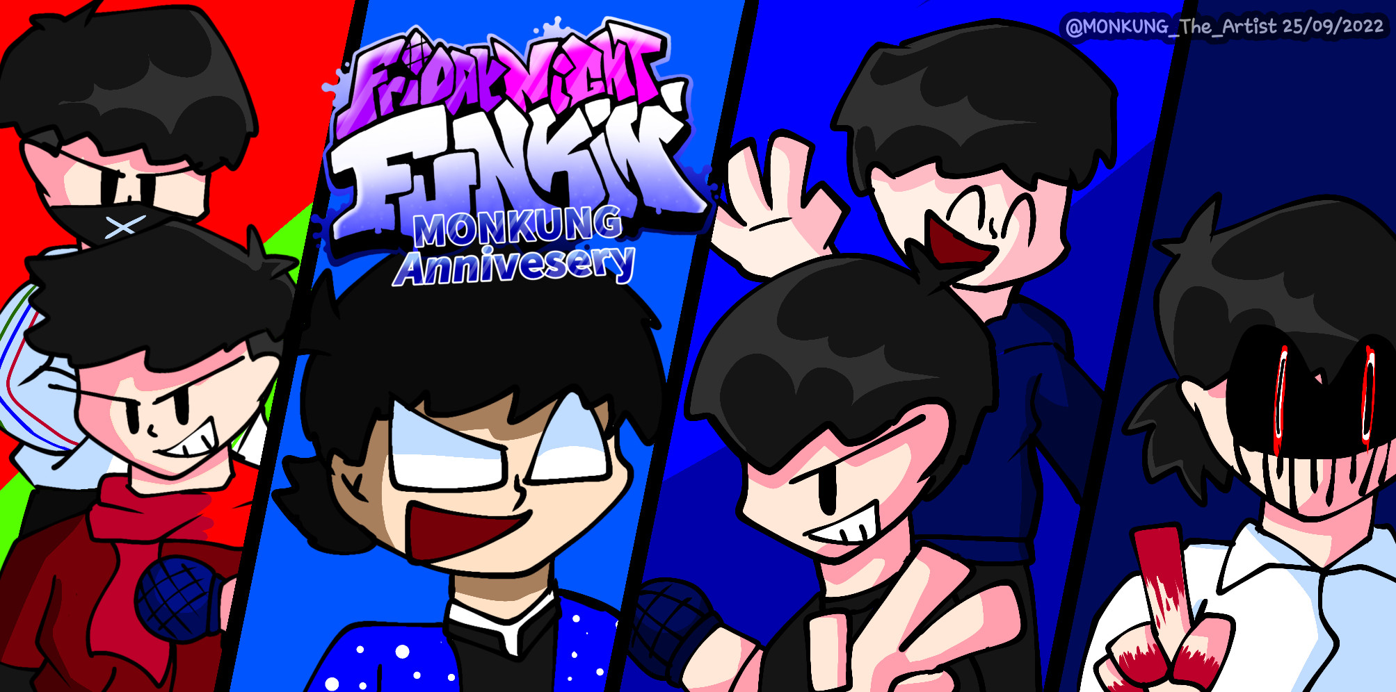 FNF MONKUNG Annivesery