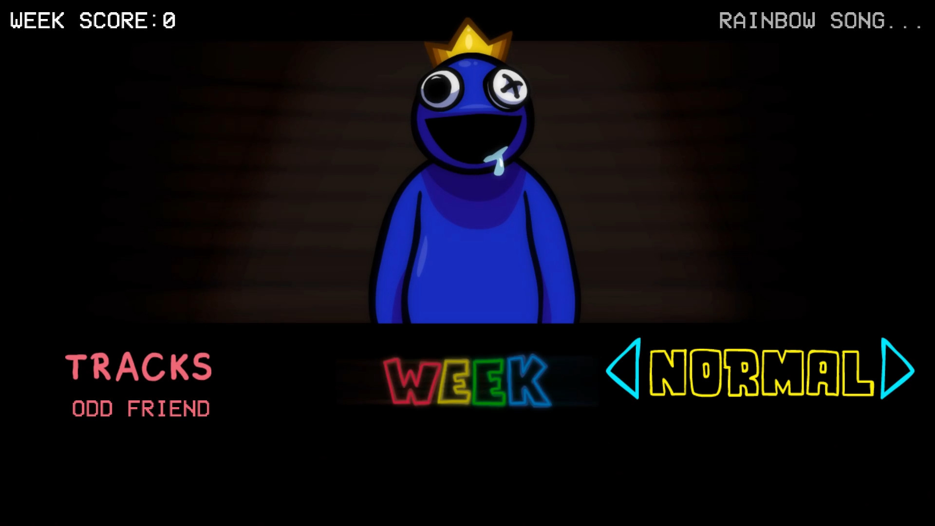 FNF Roblox Rainbow Friends: Blue