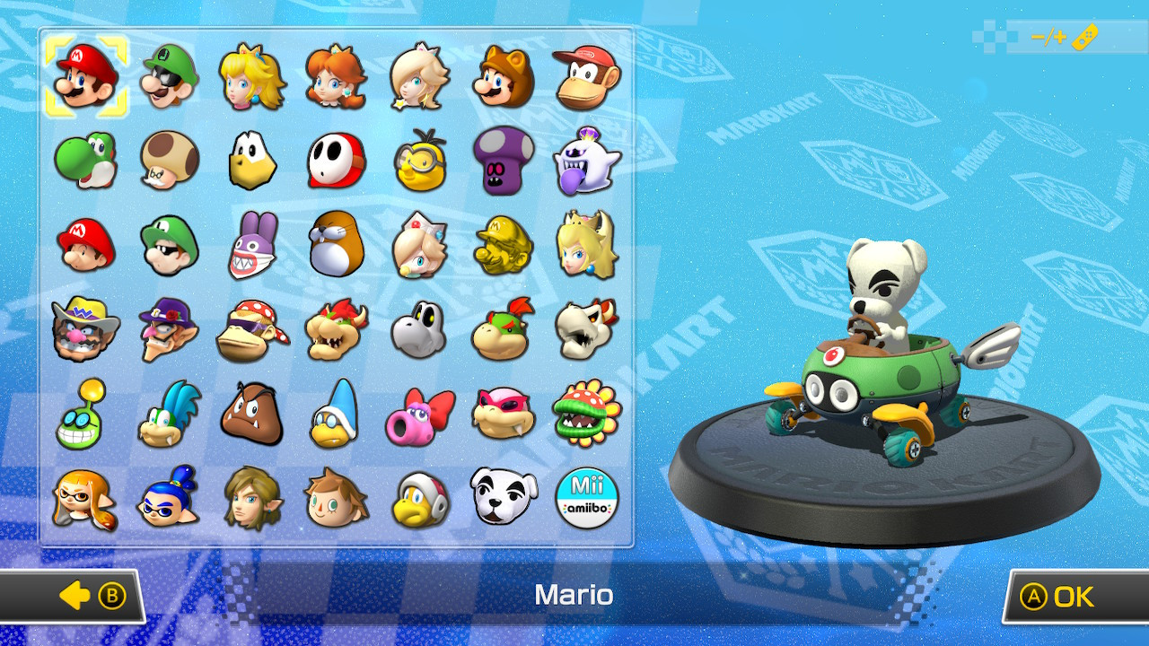 Monty Mole, K.K.Slider UI [Mario Kart 8 Deluxe] [Mods]