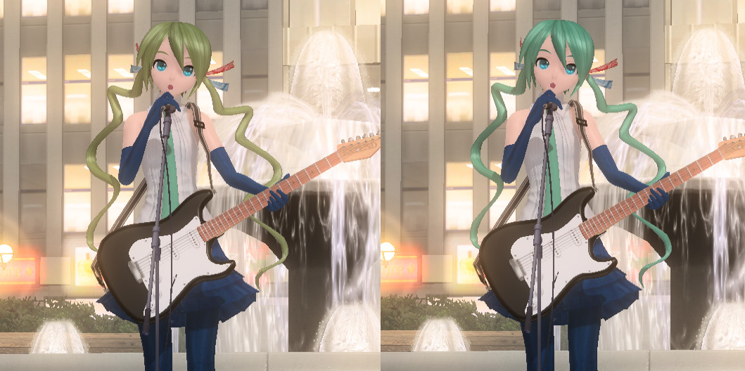 De-Greenify - Miku Module Recolors Mod for Hatsune Miku: Project DIVA ...