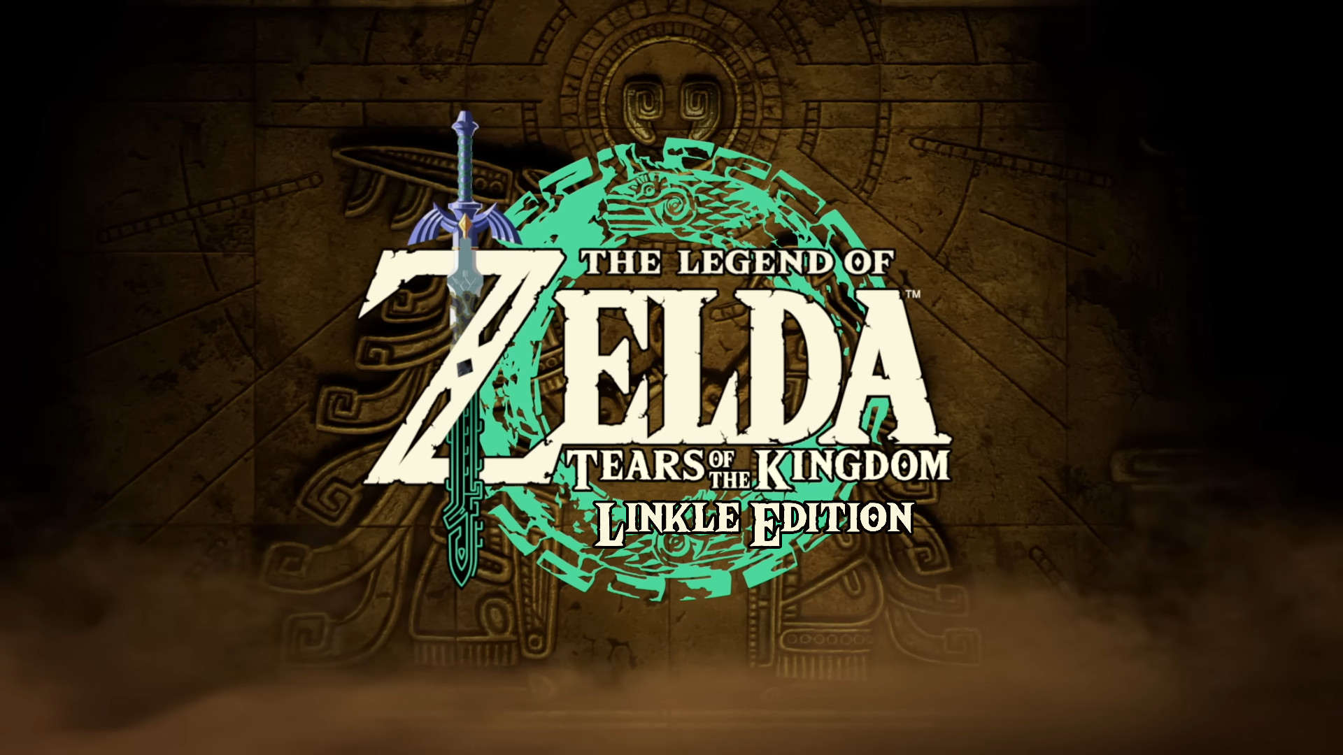 Tears of the Kingdom Title Screen Linkle Edition [The Legend of Zelda