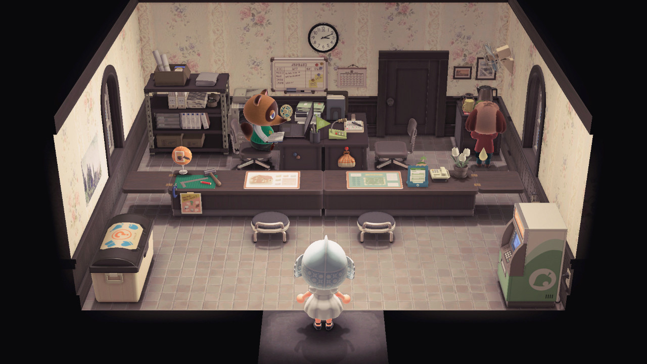 Vintage Town Hall Interior [Animal Crossing: New Horizons] [Mods]