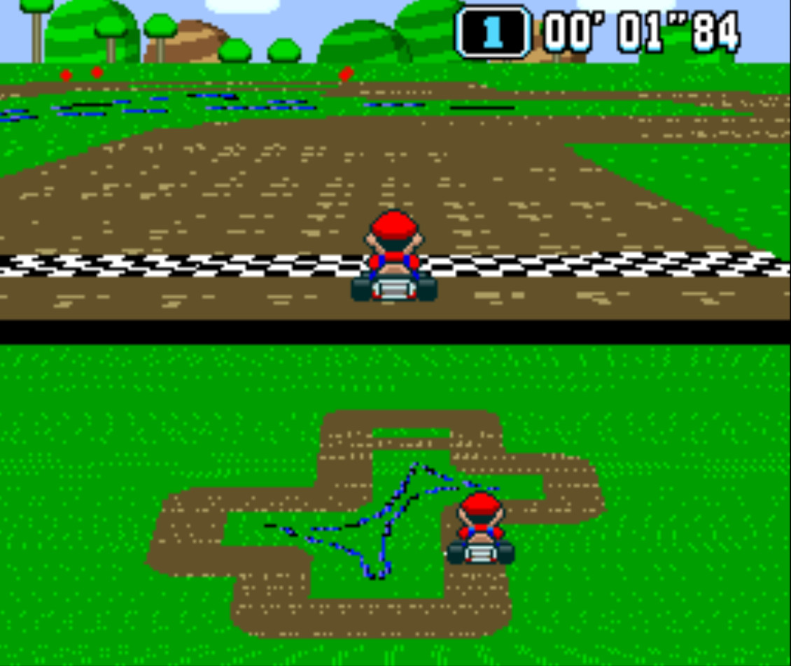 super mario kart x meta runner racing rom hack [Super Mario Kart] [Mods]