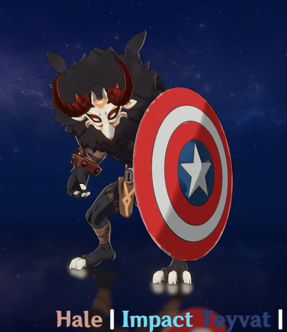 Abyss Vibranium Shield (The Avengers)