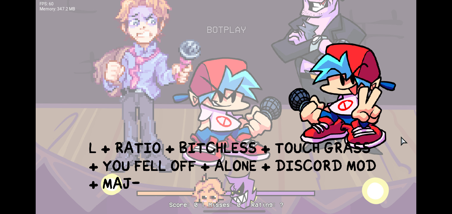 Knockout but DD and senpai sing it (ft bf watching