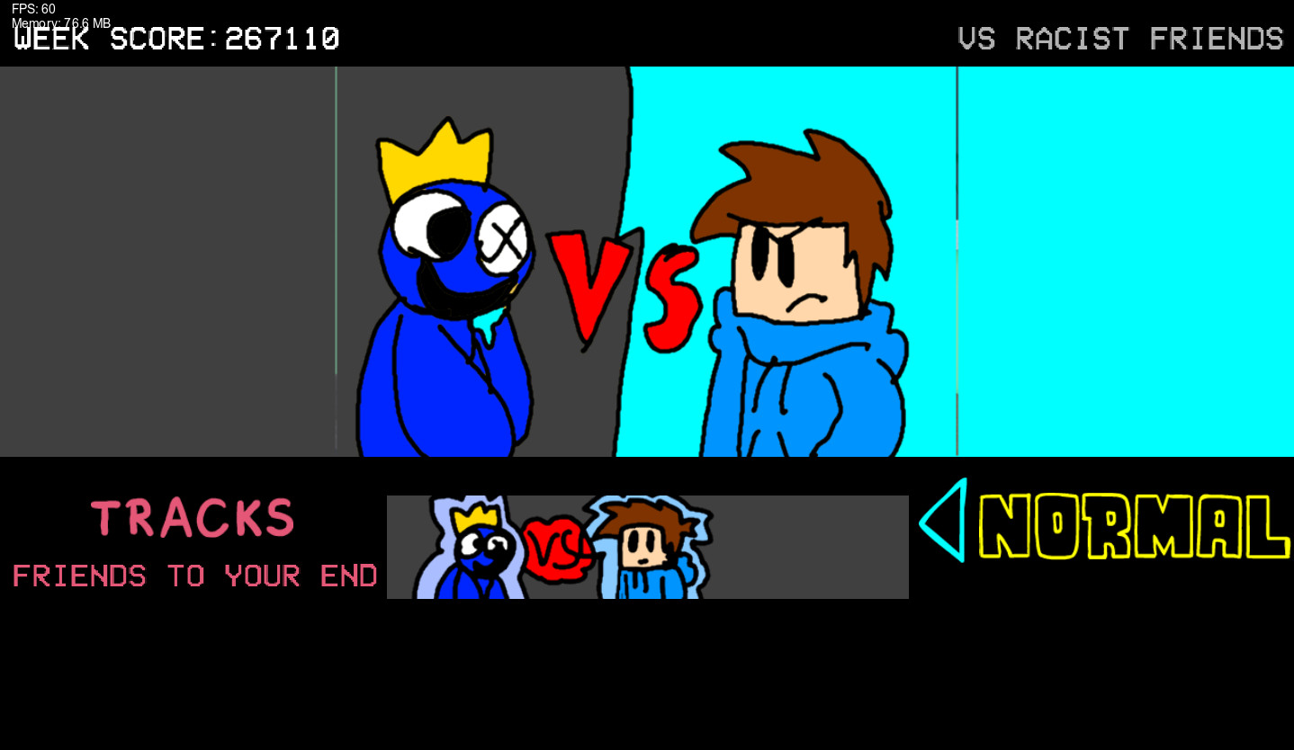 x mundosanty vs raibowfriends