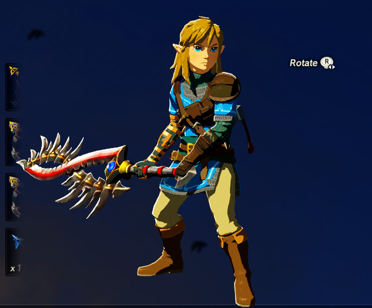 Fierce Deity Sword Pack Mod for The Legend of Zelda: Breath of the Wild
