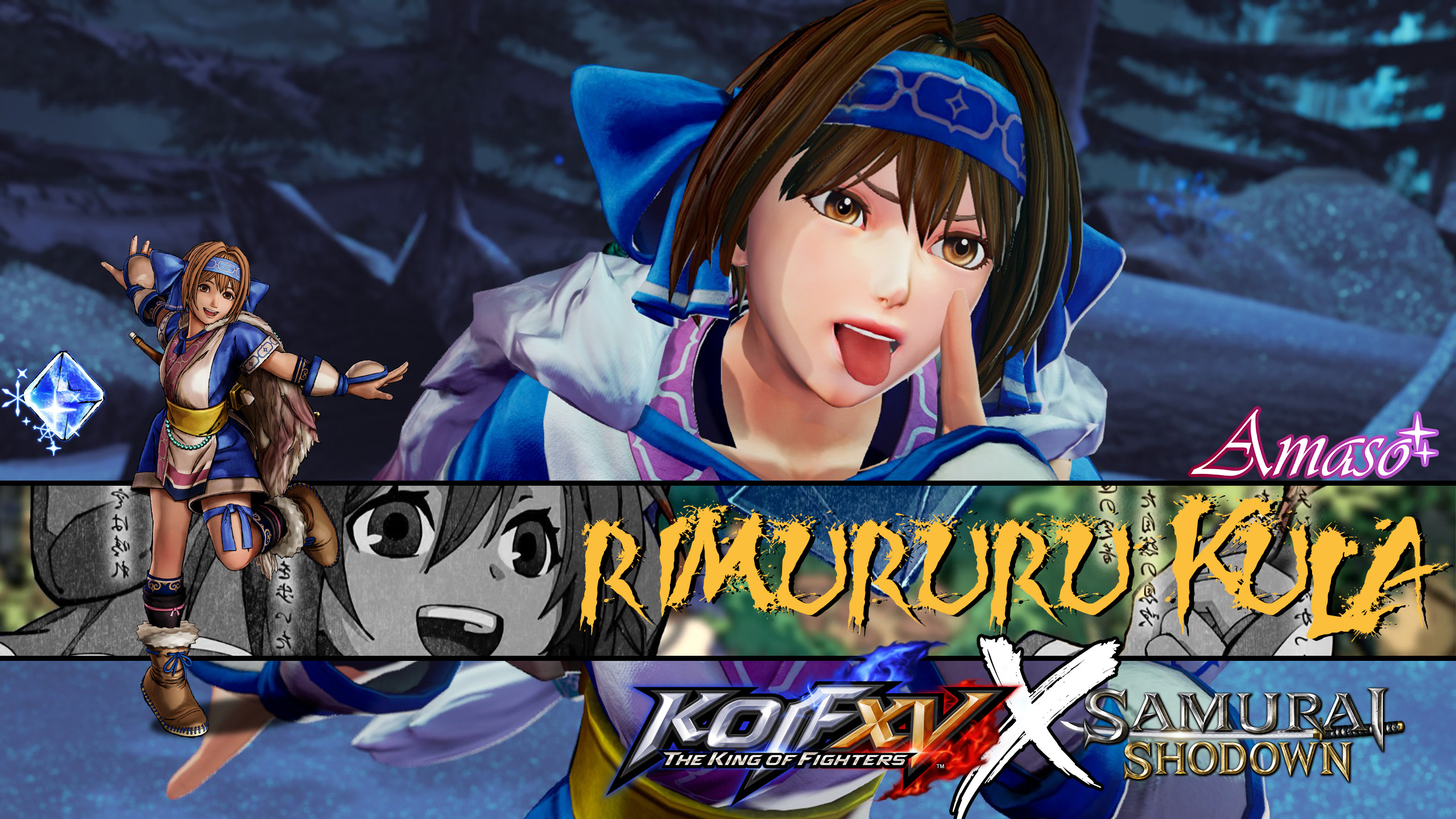 Kula as Rimururu [The King of Fighters XV] [Mods]