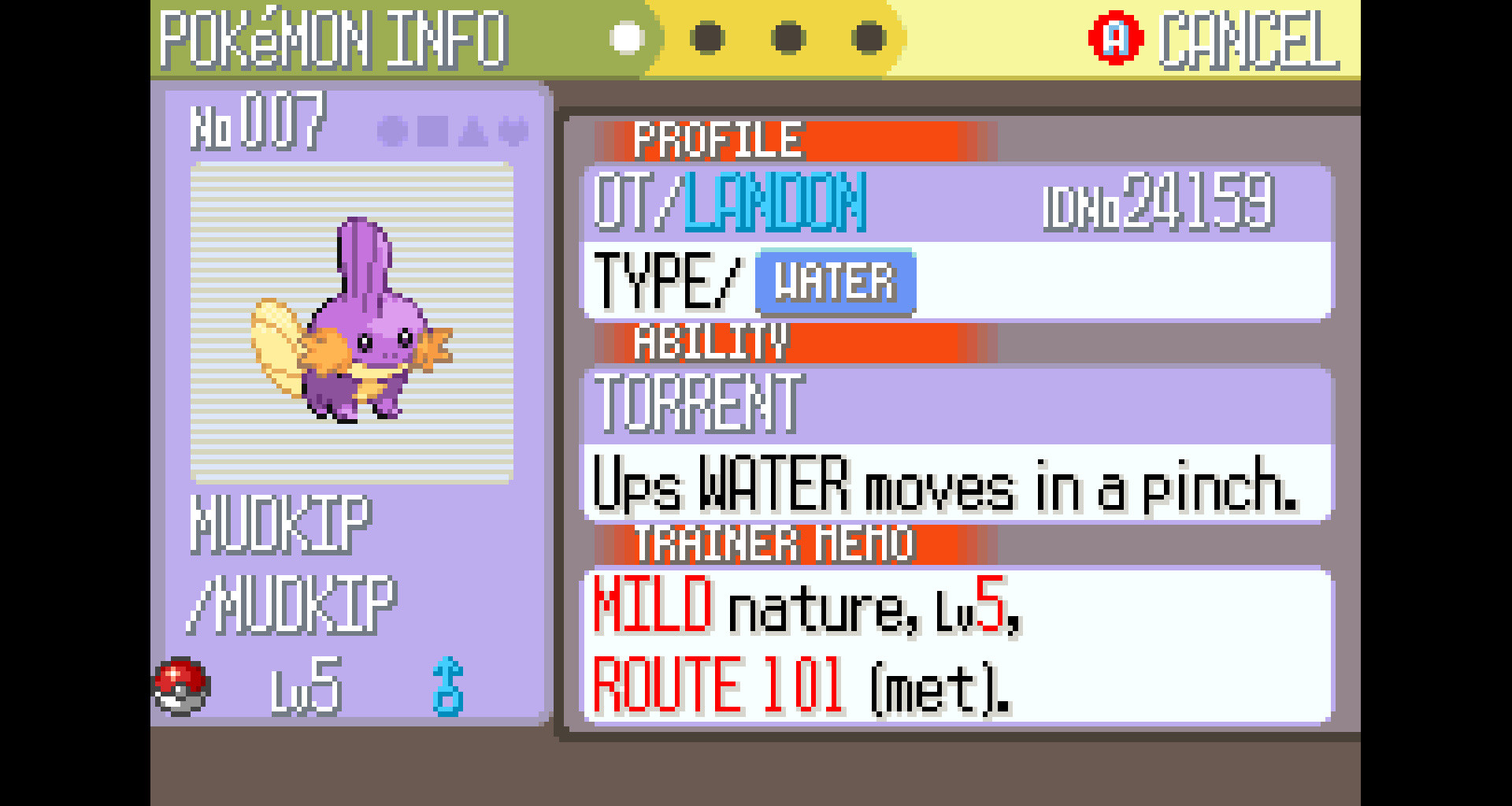 Shiny Starters [Pokemon Ruby and Sapphire] [Mods]