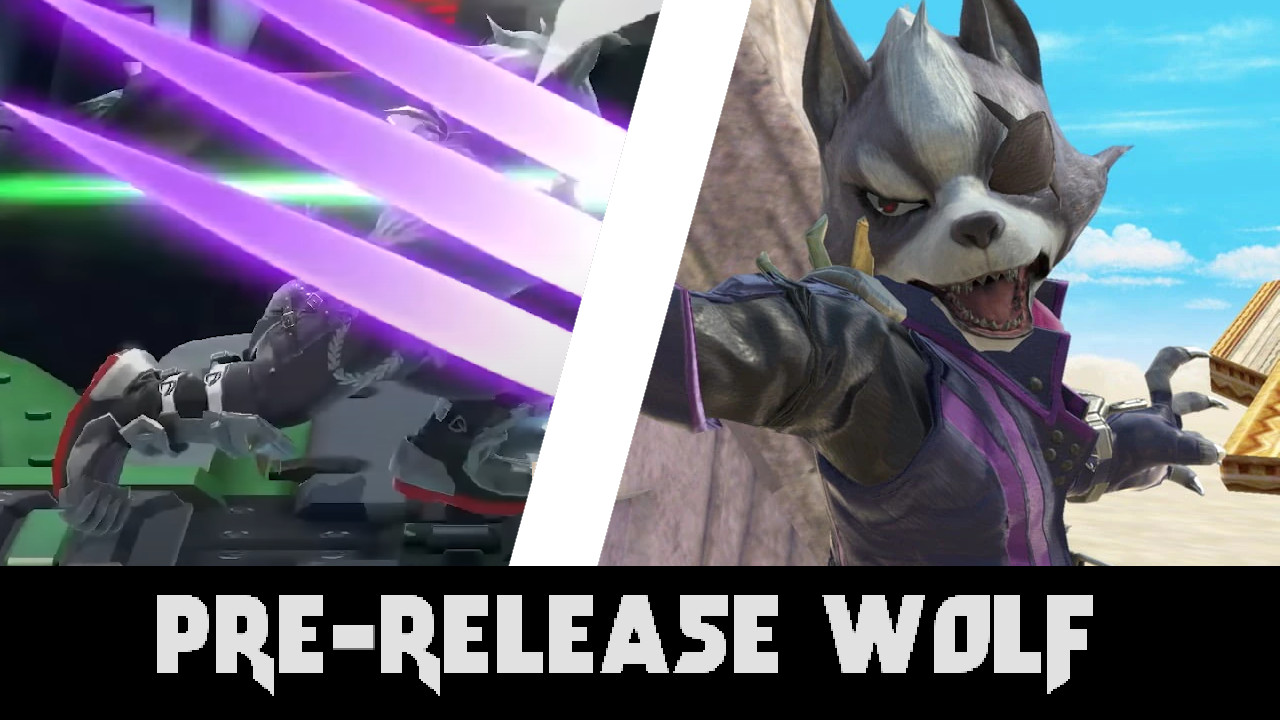 Prerelease Wolf [Super Smash Bros. Ultimate] [Mods]
