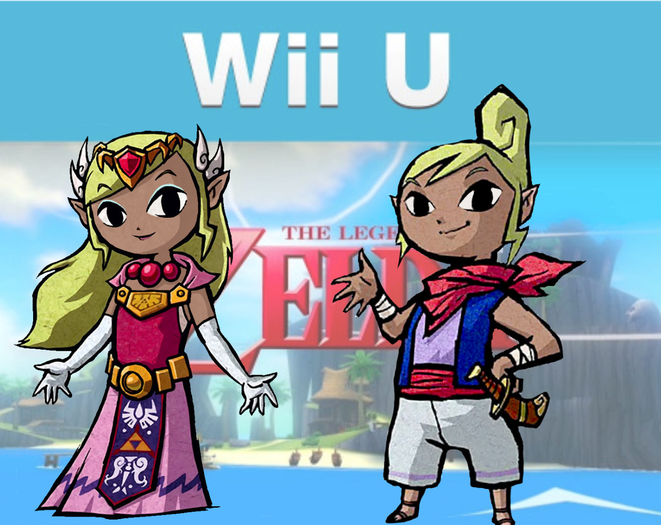 THE LEGEND OF ZELDA - WIND WAKER HD EM PORTUGUÊS NO WII U 