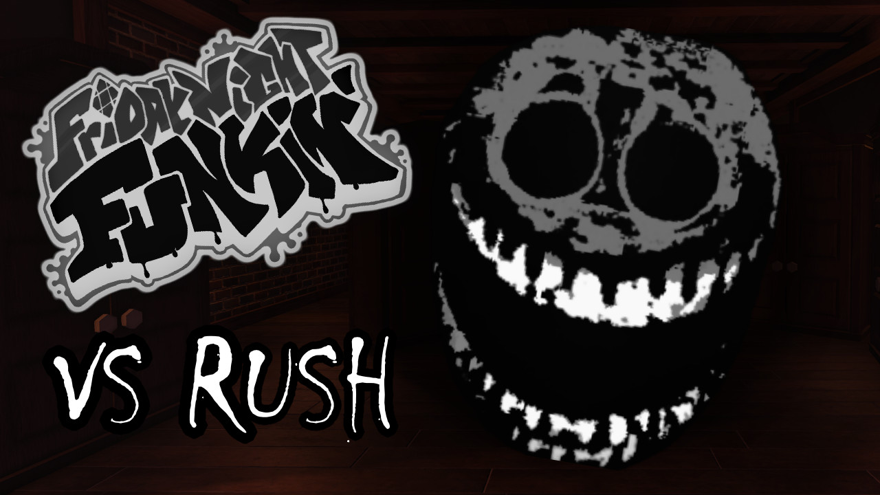 Download DOORS Rush & Screech FNF Mod android on PC