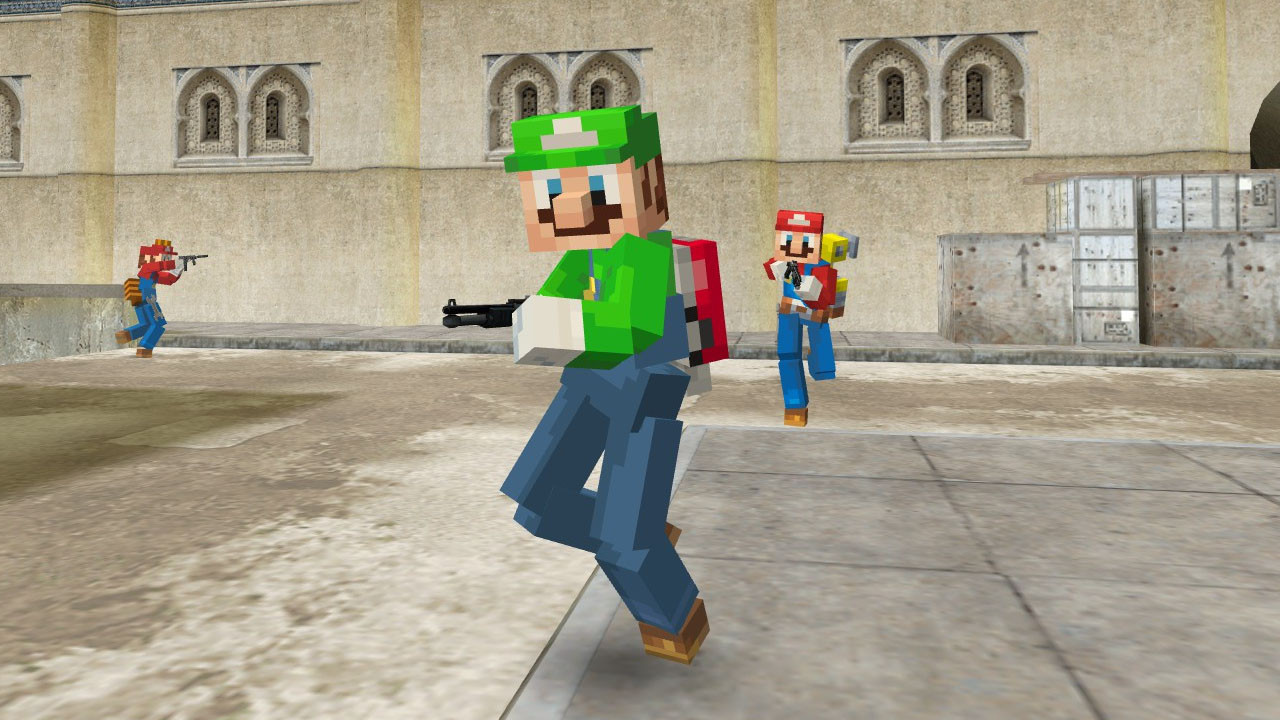 Mario Enemies Minecraft Mod Minecraft Super Marios Mod for Counter-Strike 1.6 | CS1.6 Mods