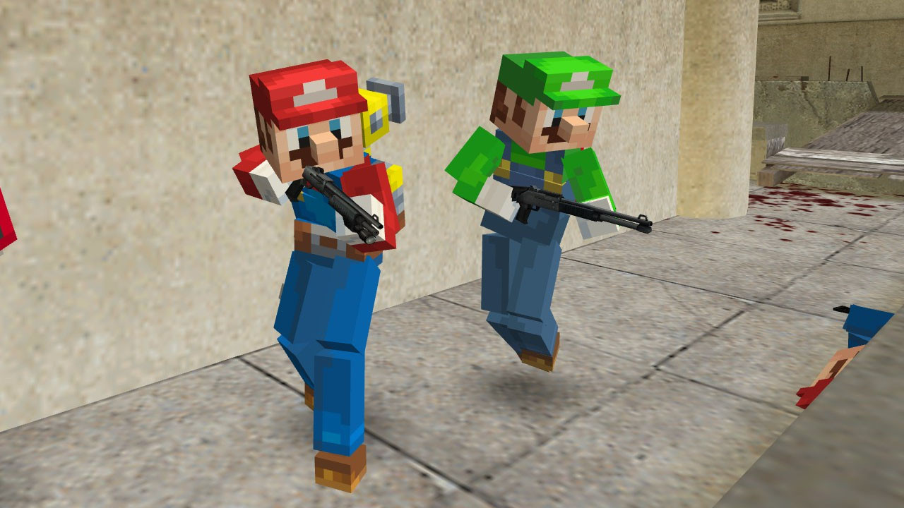 Mario Enemies Minecraft Mod Minecraft Super Marios Mod for Counter-Strike 1.6 | CS1.6 Mods