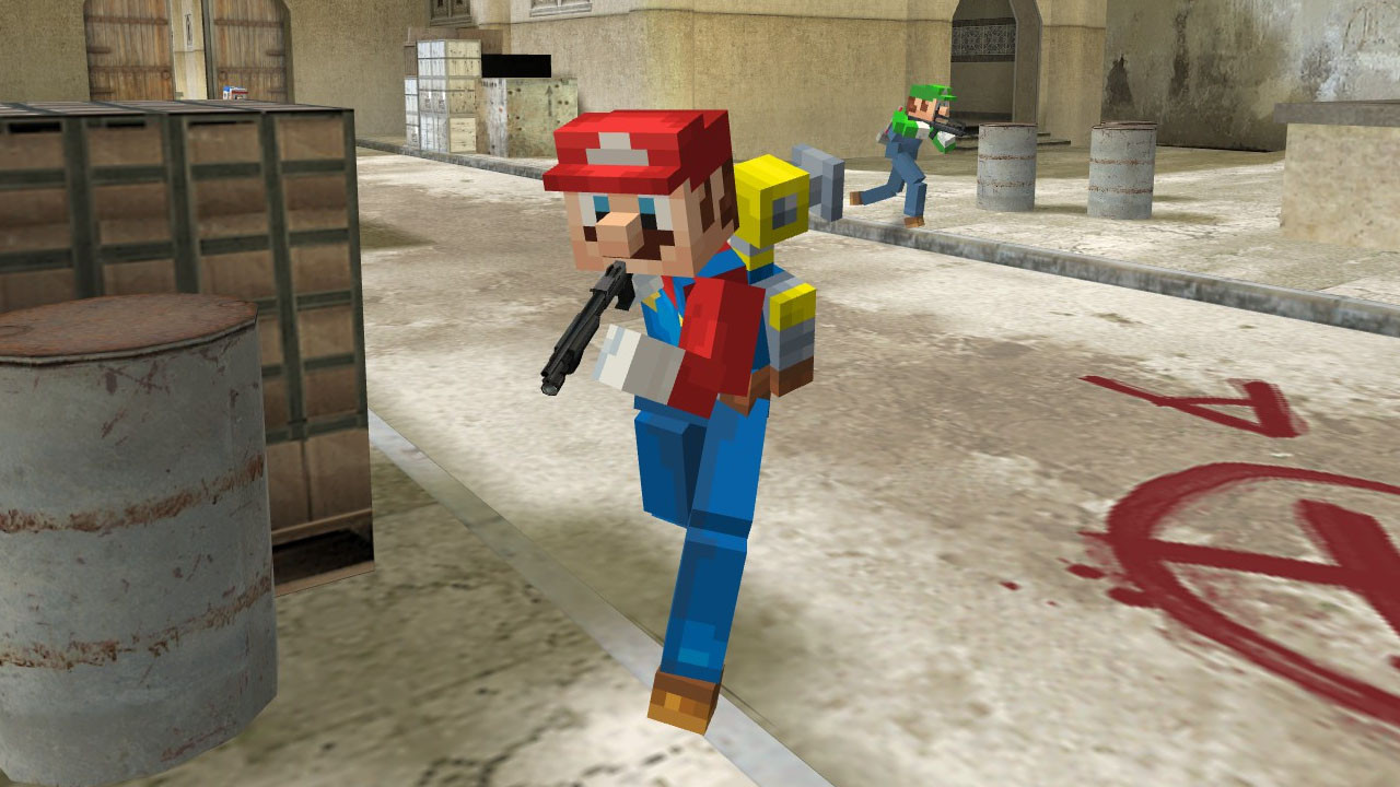 Mario Enemies Minecraft Mod Minecraft Super Marios Mod for Counter-Strike 1.6 | CS1.6 Mods