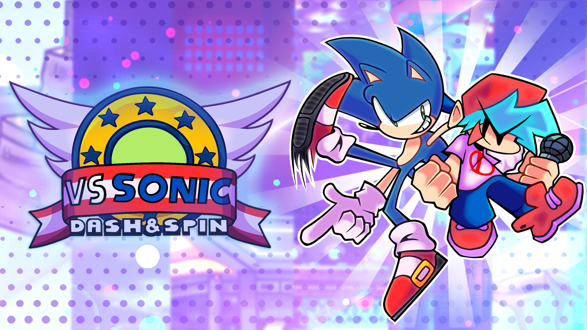 VS Sonic Dash & Spin (CHROMATIC AND FLA) [Friday Night Funkin'] [Mods]