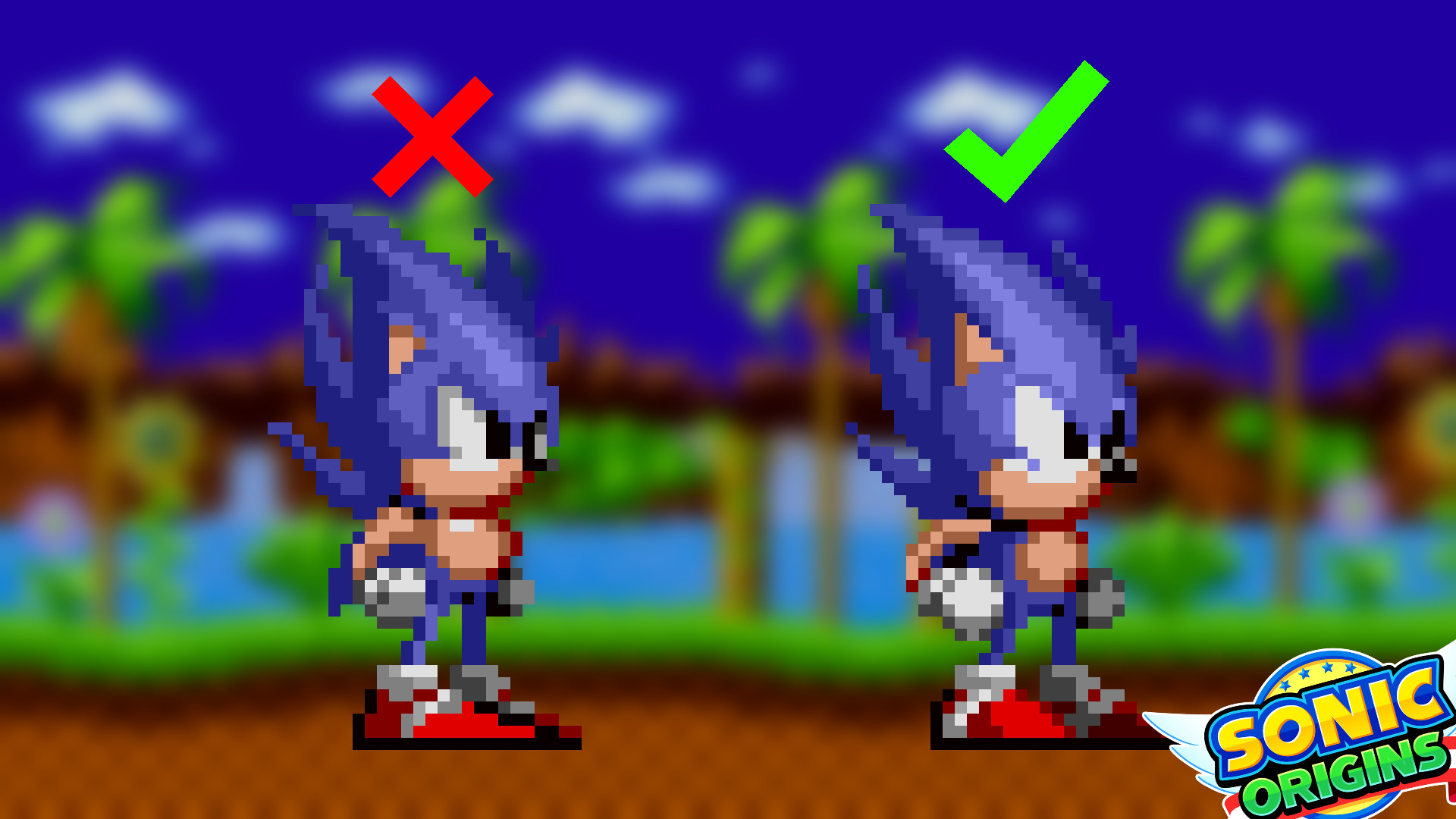 Sonic Origins: Sonic 1 Sprites for all Games 