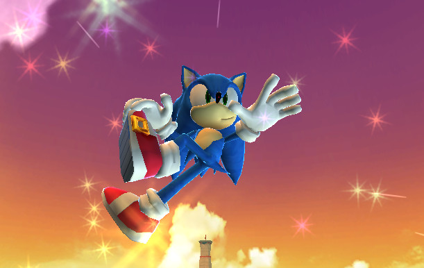 Sonic Movie with Sonic Adventure 1 Pose