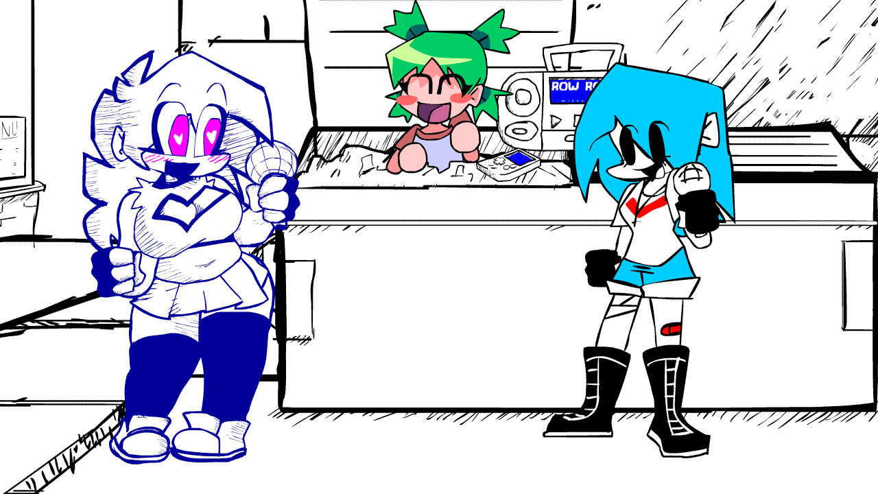 Old Skyblue Sprites