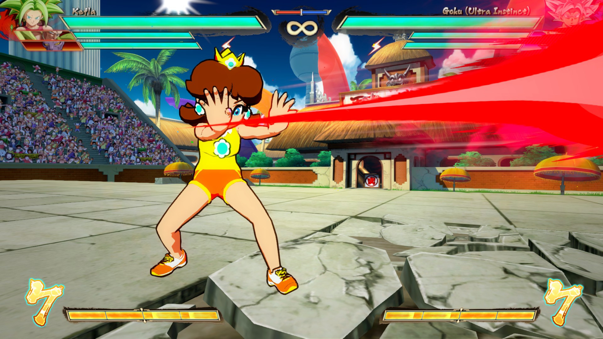 Princess Daisy Dragon Ball Fighterz Mods