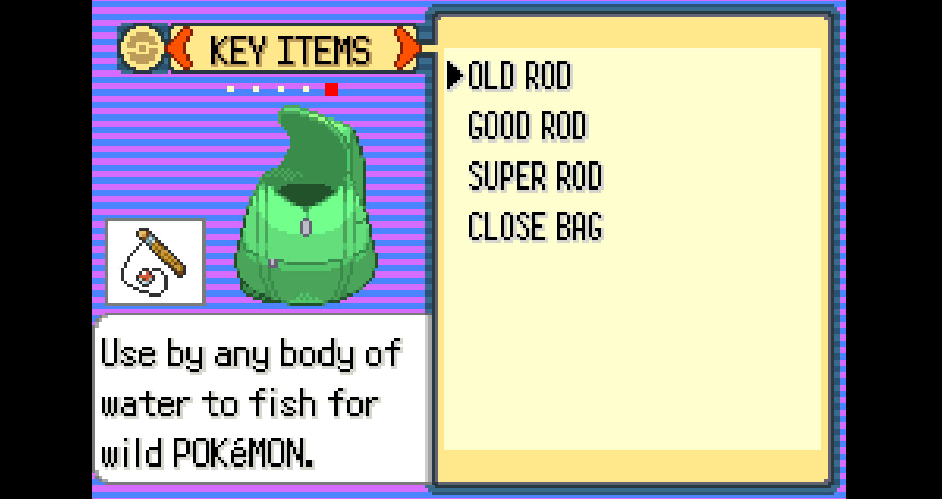 Fishing Ready Protagonist [Pokemon Emerald] [Mods]