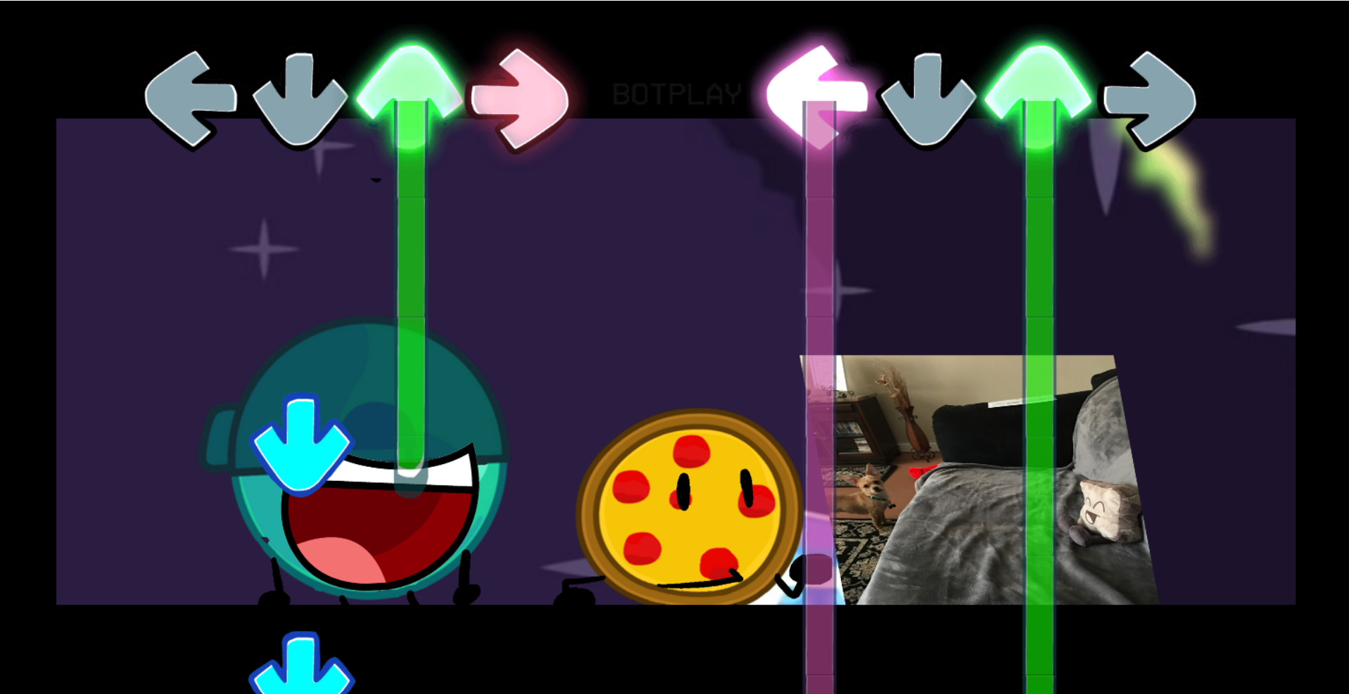 Funkin' Bad but Greeny, Adventures, and Gery [Friday Night Funkin'] [Mods]