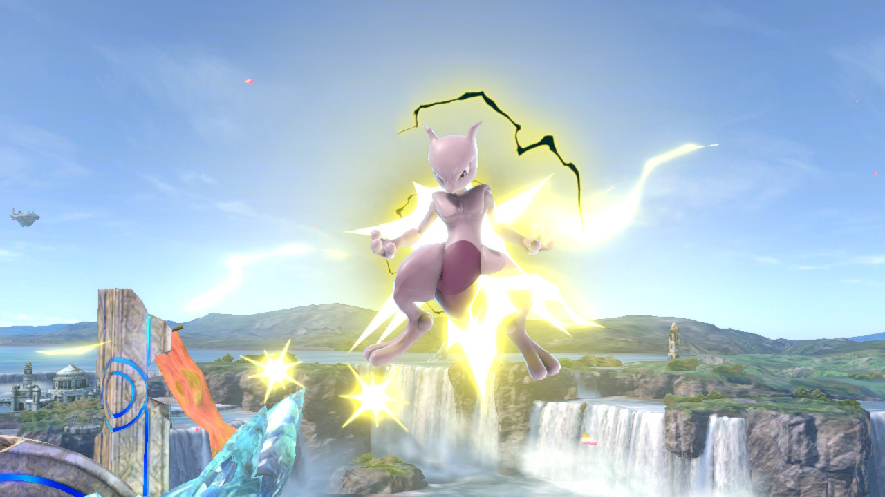 Mewtwo Gold Yellow Effects [Super Smash Bros. Ultimate] [Mods]