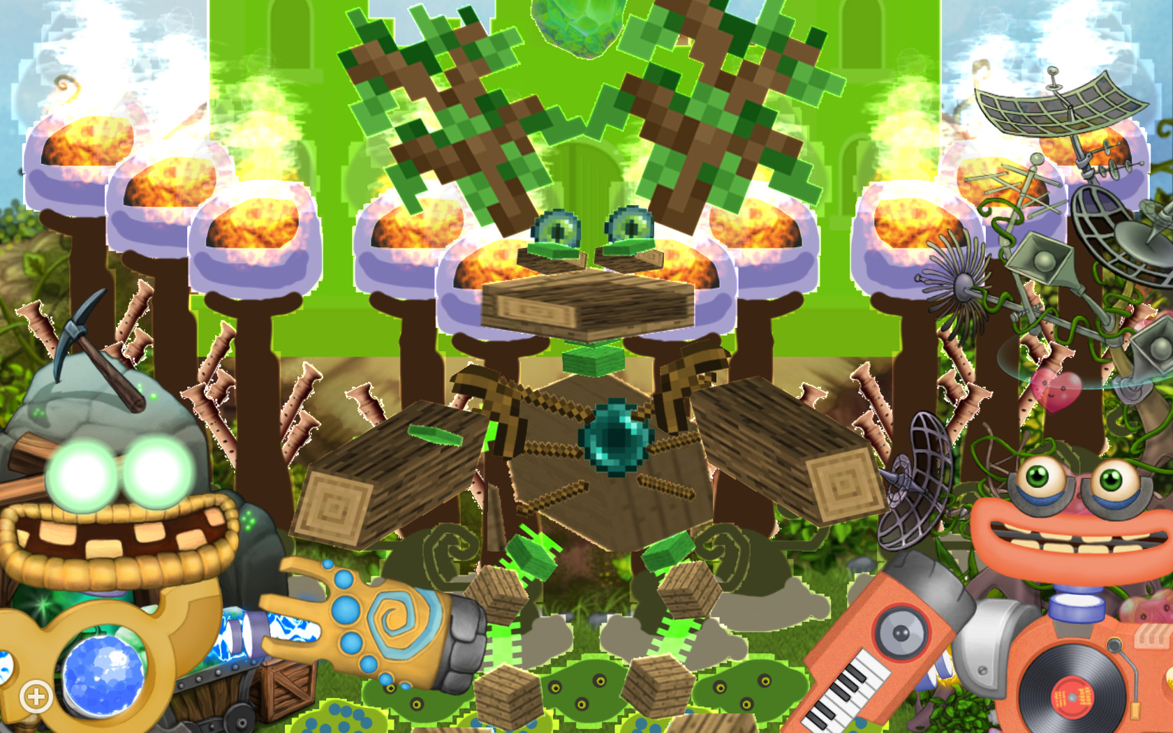 Rachi-Rode_Hills on Game Jolt: Oakinia, The Plant Wubbox