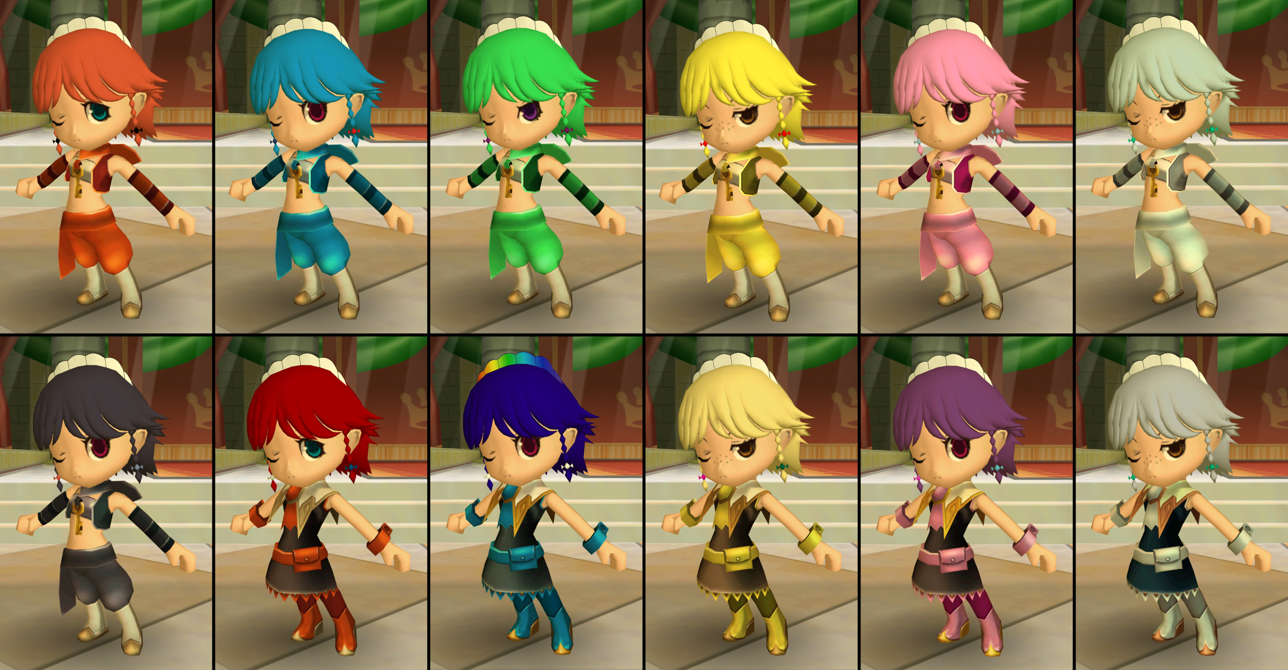 Dokapon Kingdom all hairstyles: An Examination of Character Aesthetic and Identity