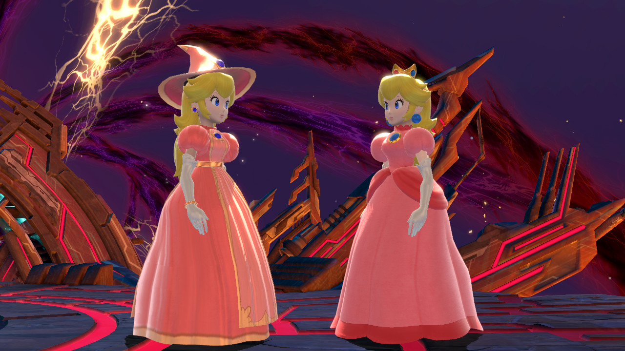 Horrorland Peach Super Smash Bros Ultimate Mods