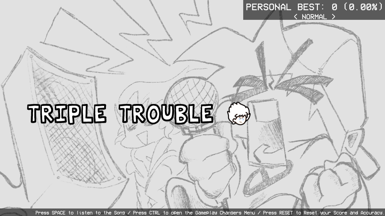 Triple Trouble but the Calamity Trio Sings It
