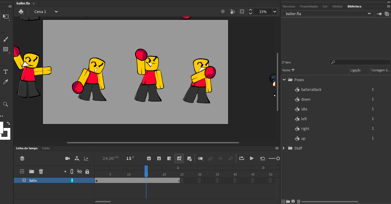 Baller Sprites + FLA