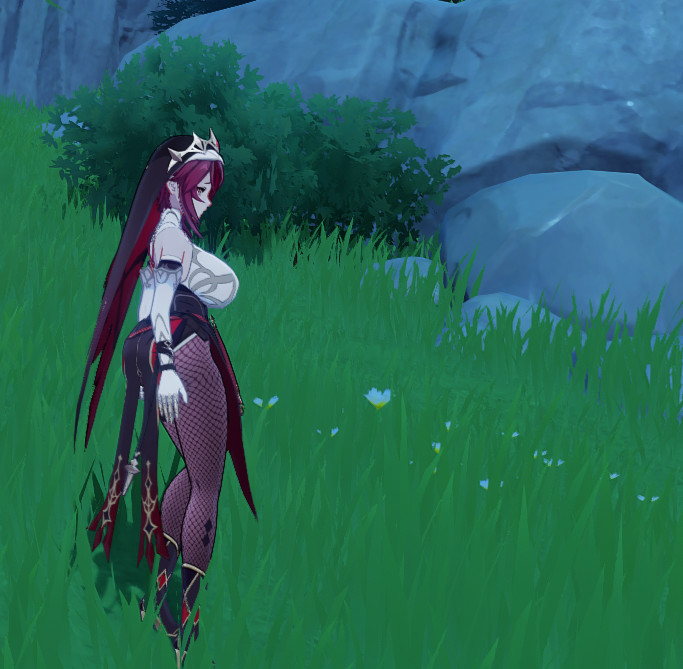 Rosaria megathicc mod