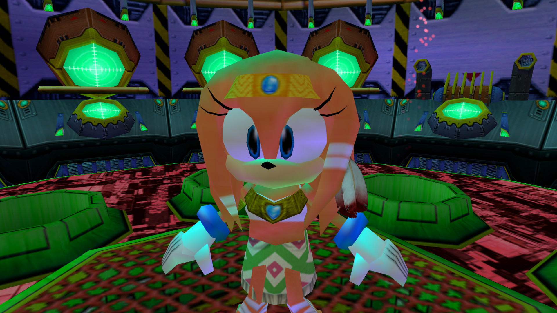 Tikal Over Amy [Sonic Adventure DX] [Mods]