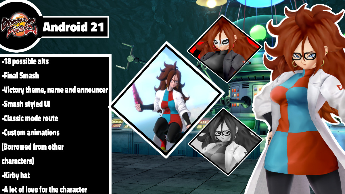 Figure dragon ball super - android 21 - the android battle ref