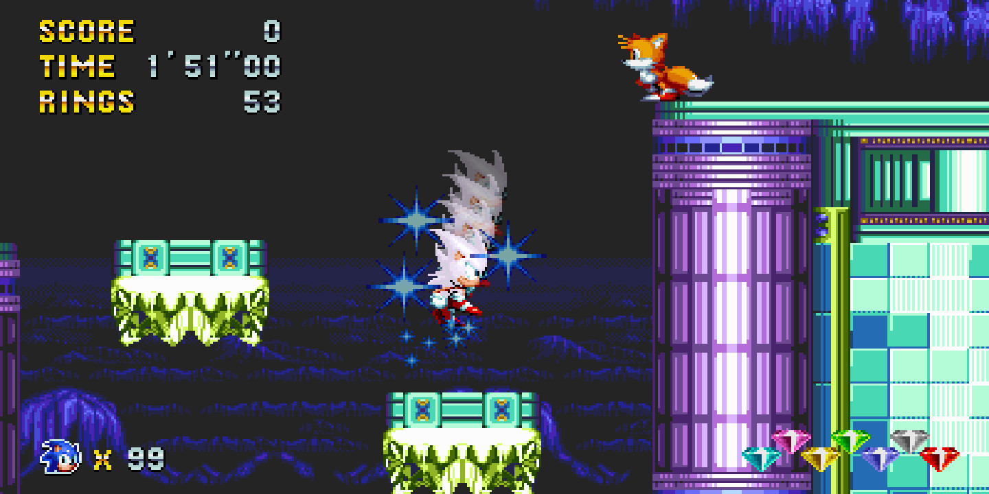 Custom Hyper stars/sparks [Sonic 3 A.I.R.] [Mods]