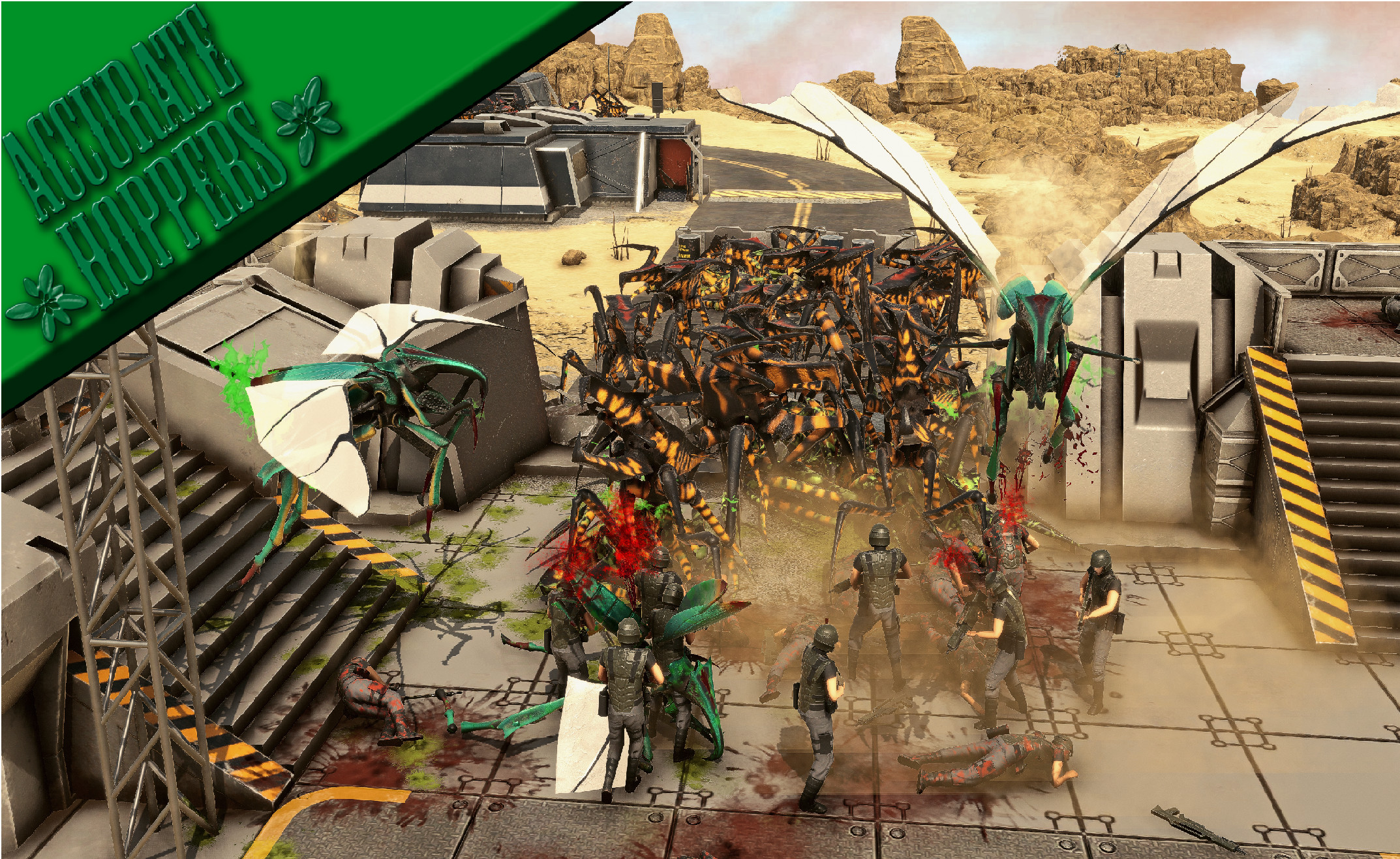 Accurate Hoppers [Starship Troopers Terran Command] [Mods]