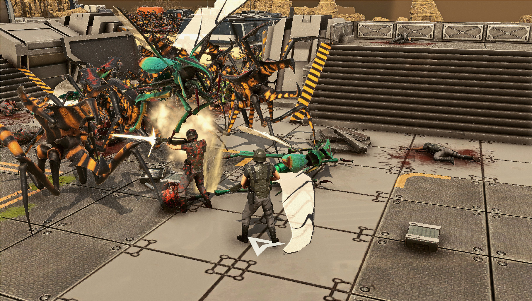 Accurate Hoppers [Starship Troopers Terran Command] [Mods]