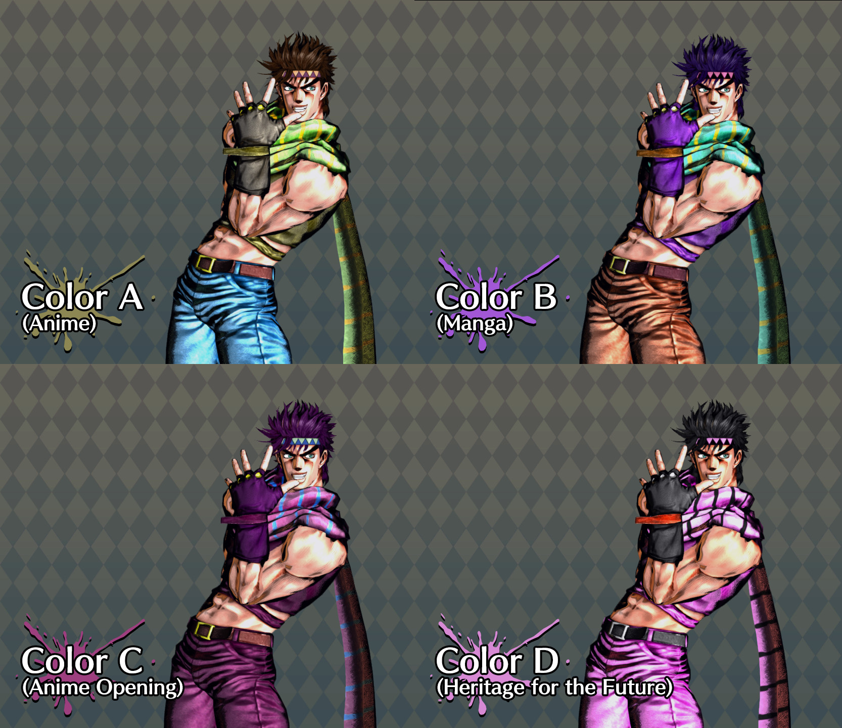 Ultimate Johnny Color and UI Revamp (1.5 UPDATE) [JoJo's Bizarre Adventure:  All-Star Battle R] [Mods]