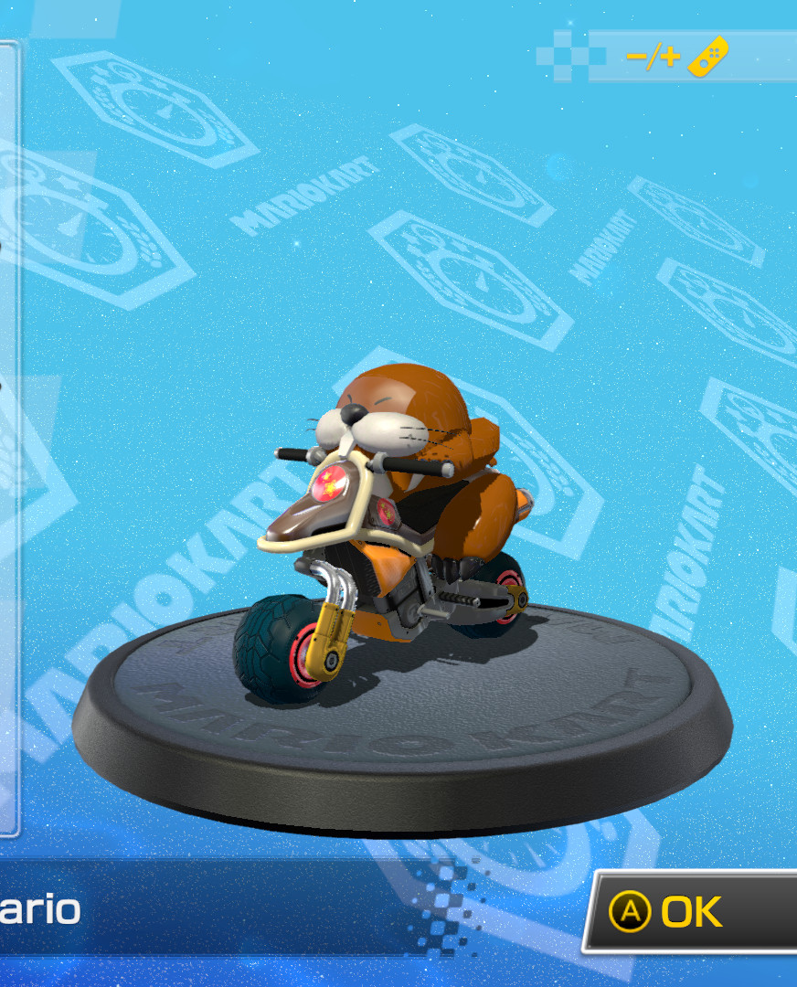 Monty Mole with MKT Animations [Mario Kart 8] [Mods]